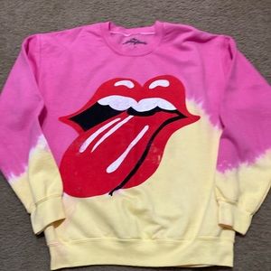 Rolling Stones Tye Dye sweatshirt NWOT size medium